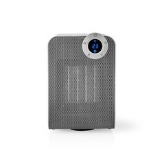Nedis WIFIFNH20CWT Portable Floor-standing Cooler Heater - Sleek Grey & White Design for Year-round Comfort!